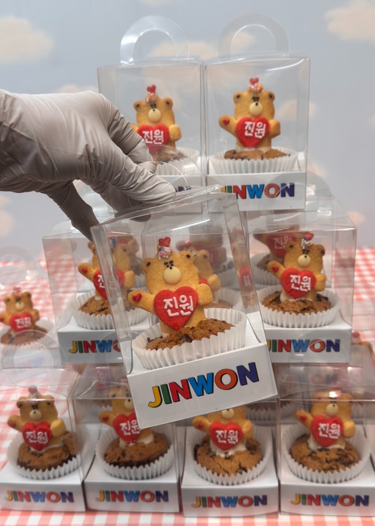 진원 돌잔치 커스텀 브라우니 예시