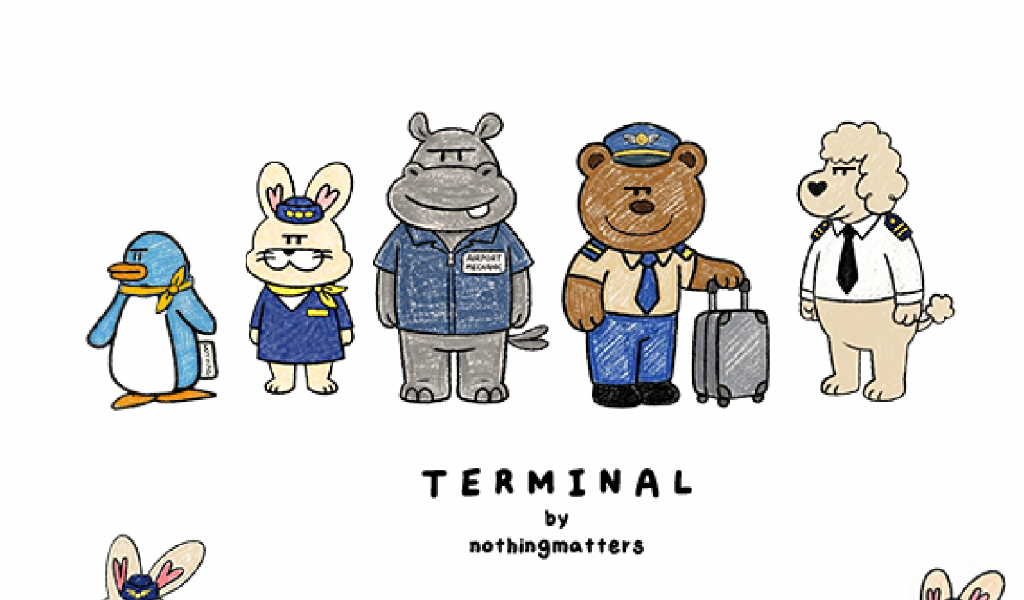 terminal 샌드쿠키 무드 이미지