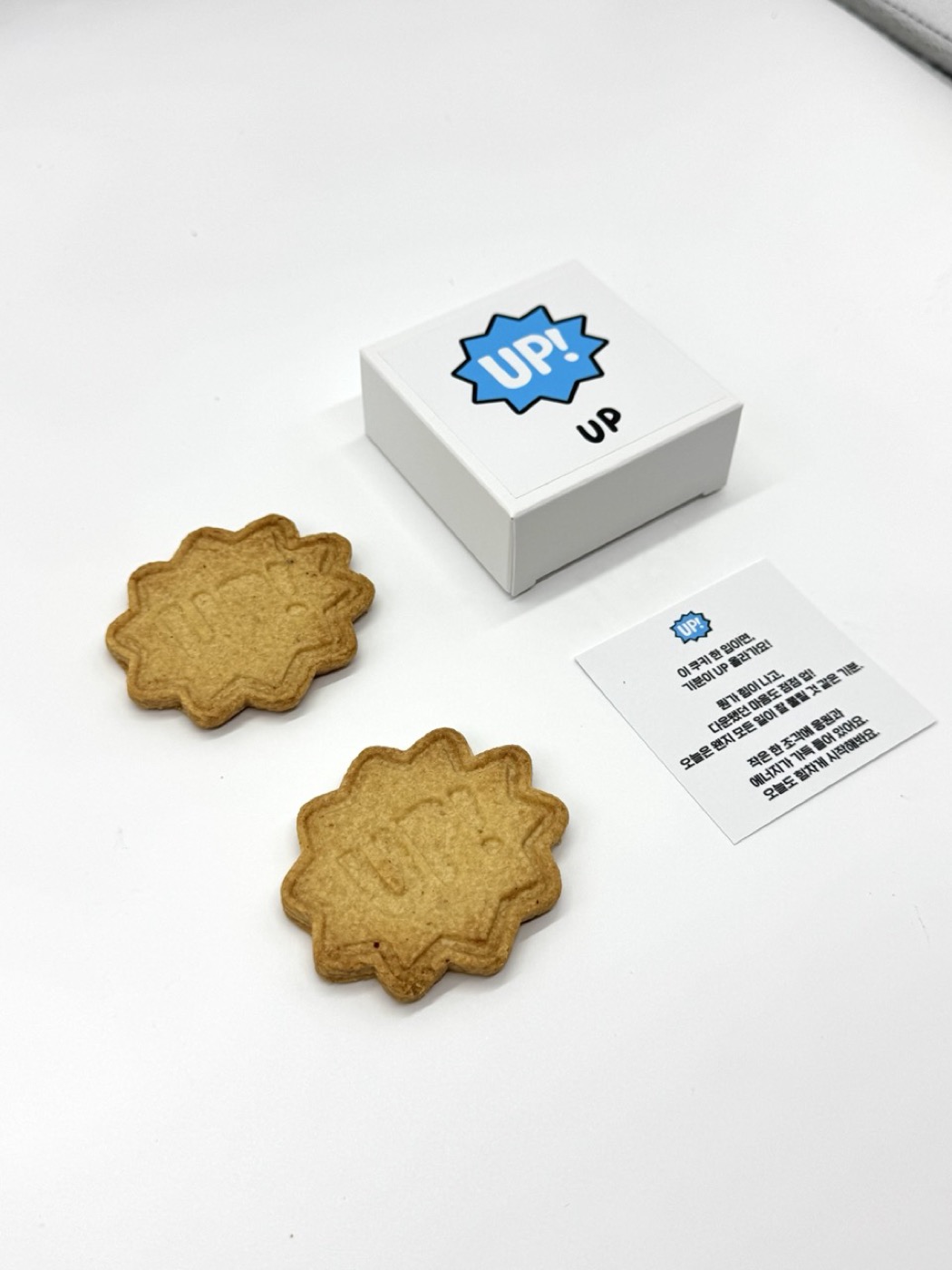 UP 문구가 들어간 NOTHING MATTERS 행운쿠키